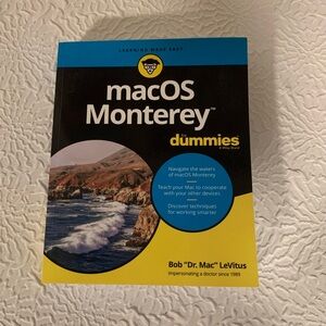 macOS Montery for Dummies book.
